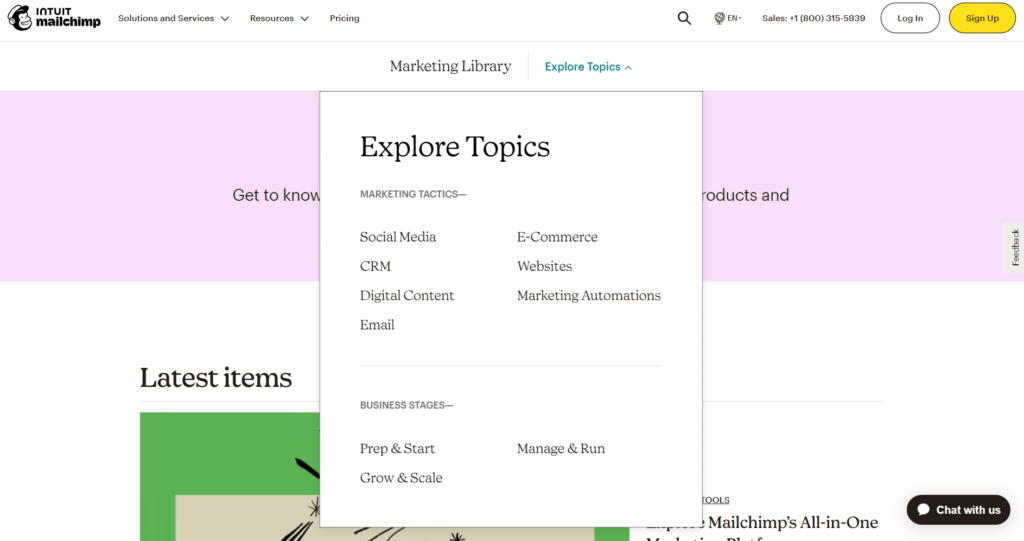 mailchimp demo center excellence