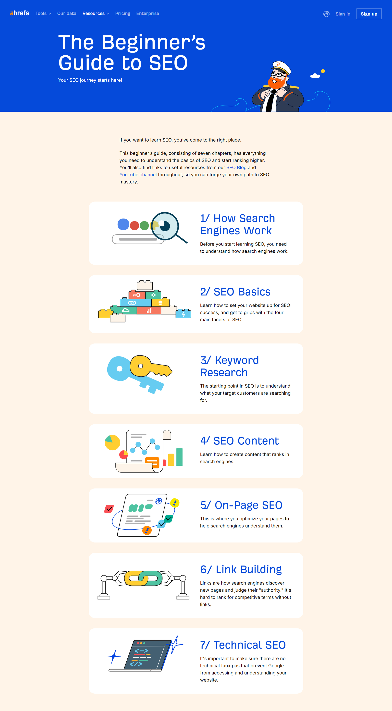 Ahrefs SEO guide